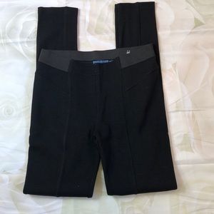 Simply Vera black leggings w center seams.